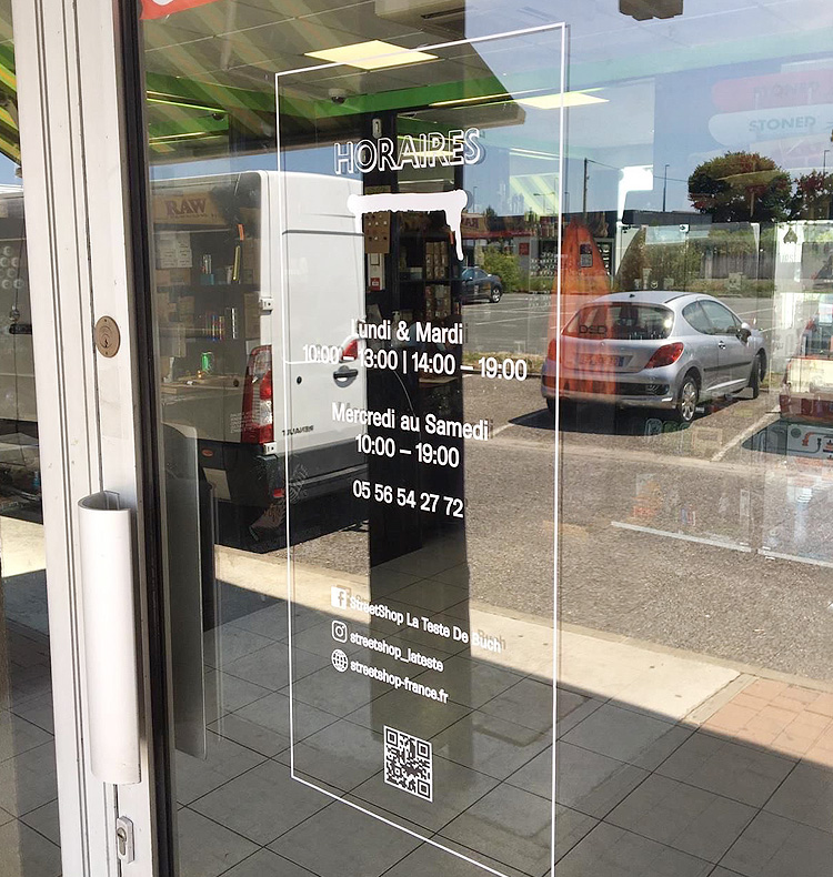 Residential Store Front Graphics